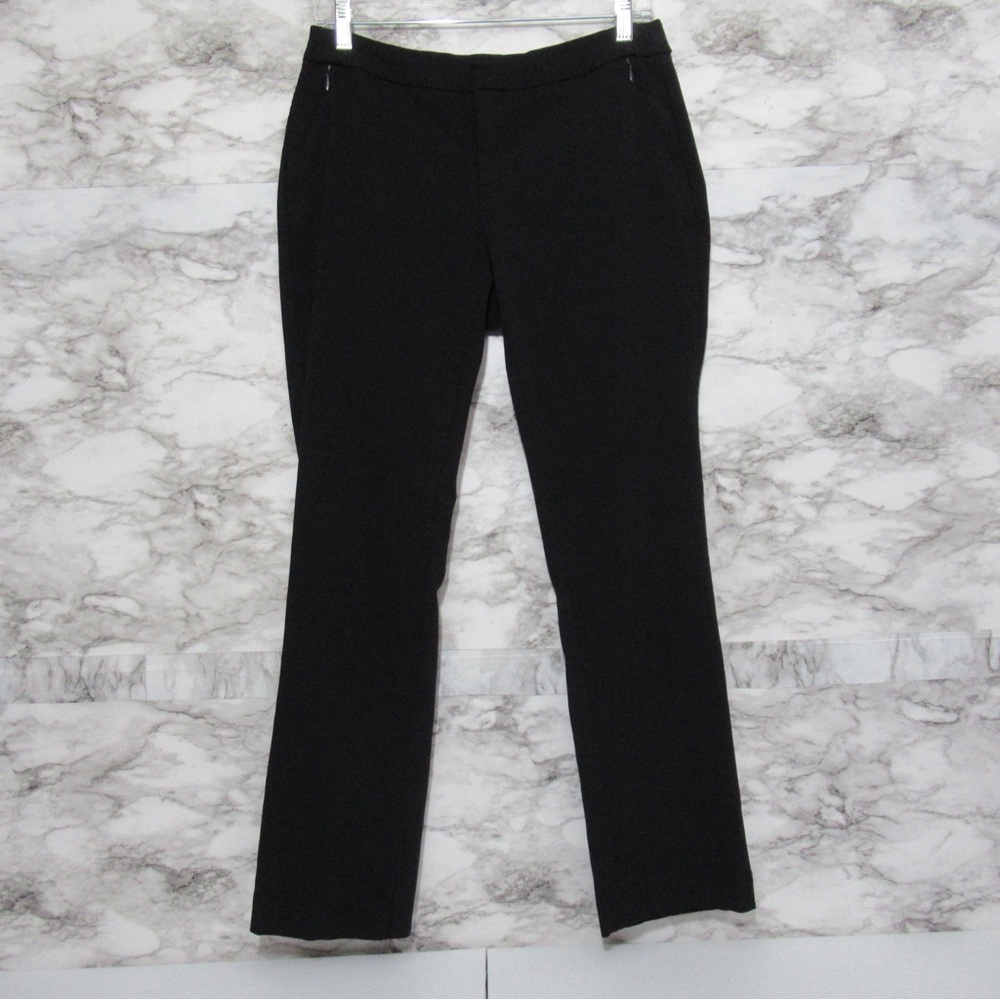 Lord & Taylor Kelly Slim Fit Black Pants Size 6